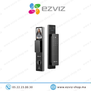 Serrure connectée Wi-Fi Ezviz avec caméra CS-DL50FVS Casablanca Maroc