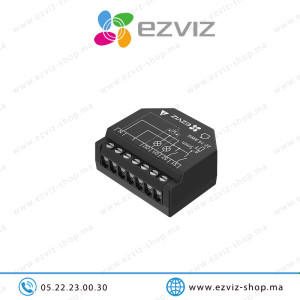 Relais domotique EZVIZ Wi-Fi double avec mesure de consommation CS-T36-R100-WM Casablanca Maroc