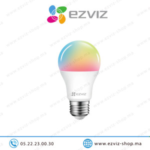 Ampoule LED Wi-Fi EZVIZ couleur CS-HAL-LB1-LCAW Casablanca Maroc