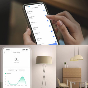 Relais domotique EZVIZ Wi-Fi simple avec consommation CS-T35-R100-WM Casablanca Maroc