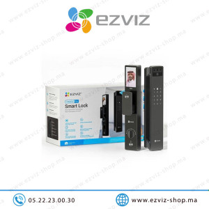 Serrure Connectée EZVIZ Y3000FVP Wi-Fi avec Caméra CS-Y3000FVP Maroc