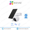 Caméra 4G & Wi-Fi EZVIZ EB8 Pro 4G 4K avec panneau CS-EB8-R200-1M8W4GA Casablanca Maroc